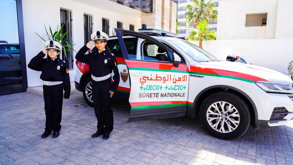 ولاية أمن أكادير تحتفي بالطفلت