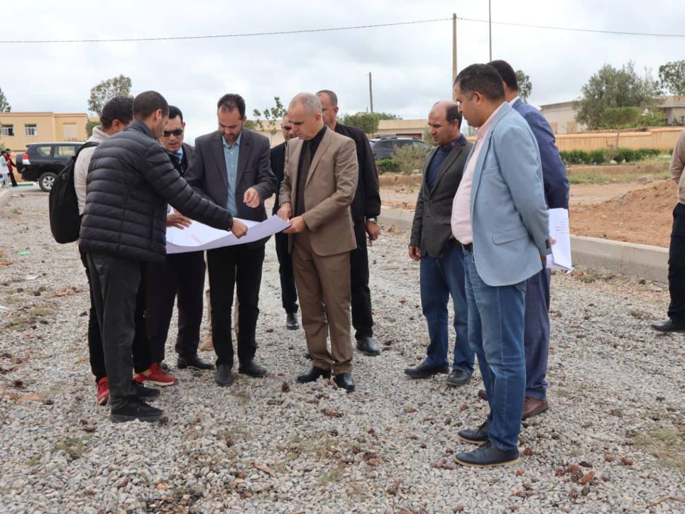 عامل إقليم جرسيف يقف ميدانياً على أوراش التنمية بجماعة لمريجة ويعطي دفعة جديدة للمشاريع المهيكلة