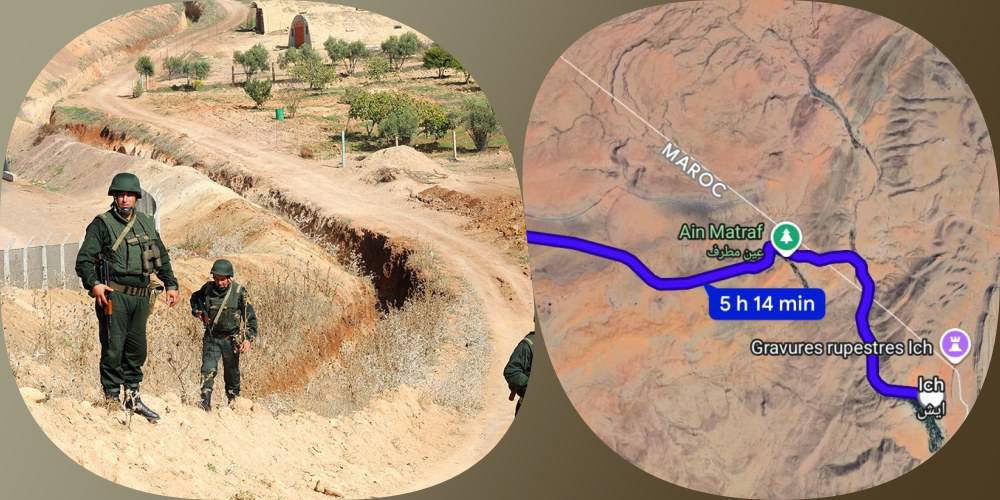 توتر حدودي بمنطقة إيش بإقليم فجيج وسط تحركات ميدانية قرب الشريط الفاصل