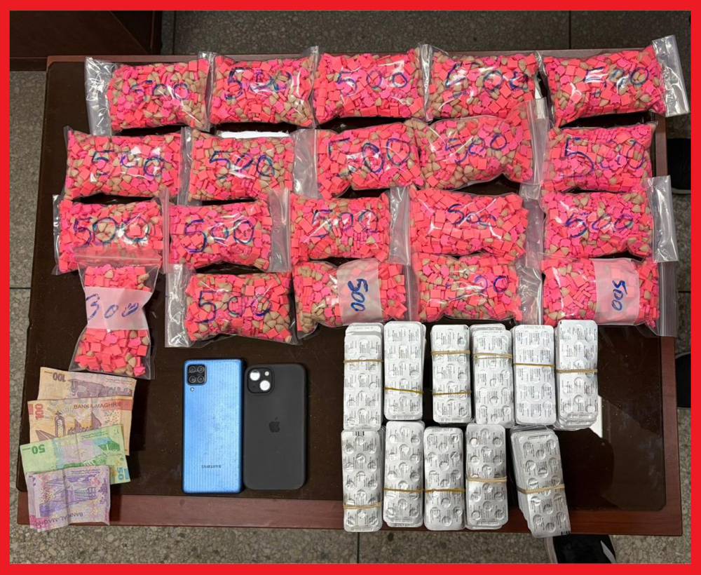 توقيف شاب بفاس وحجز أزيد من 15