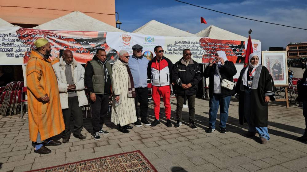 قافلة طبية بساحة جامع الفنا تع