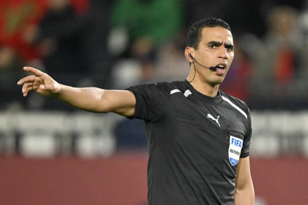 جلال جيد يمثل التحكيم المغربي حكماً رابعاً في مباراة المركز الثالث بمونديال 2026