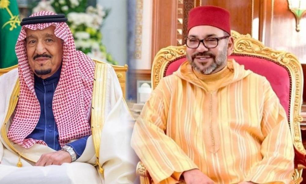 برقية تهنئة إلى جلالة الملك من خادم الحرمين الشريفين بمناسبة عيد الأضحى المبارك