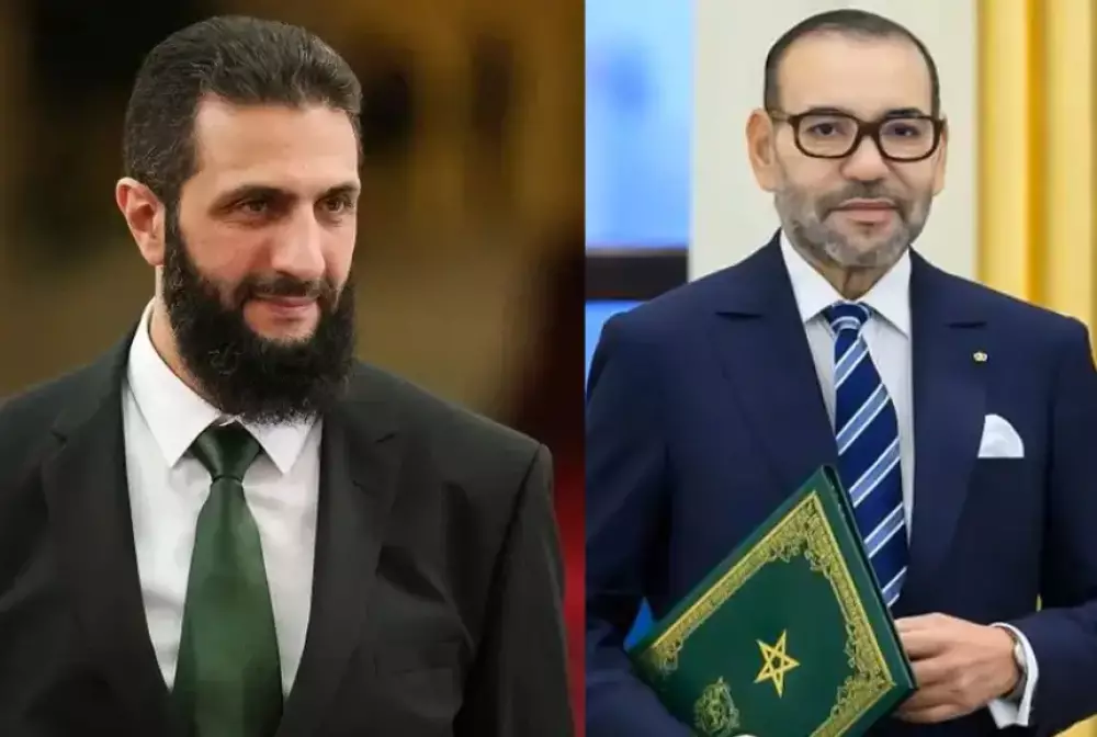 بمناسبة عيد الأضحى.. برقية تهنئة إلى جلالة الملك من رئيس الجمهورية العربية السورية