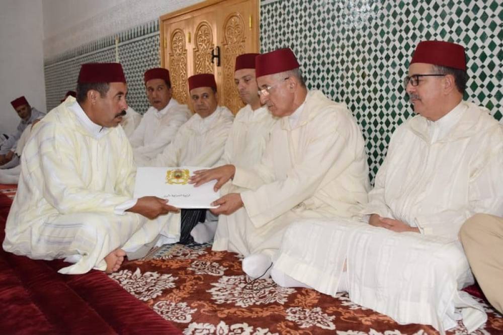 قليم ميدلت .. تسليم هبة ملكية لضريح زاوية سيدي حمزة